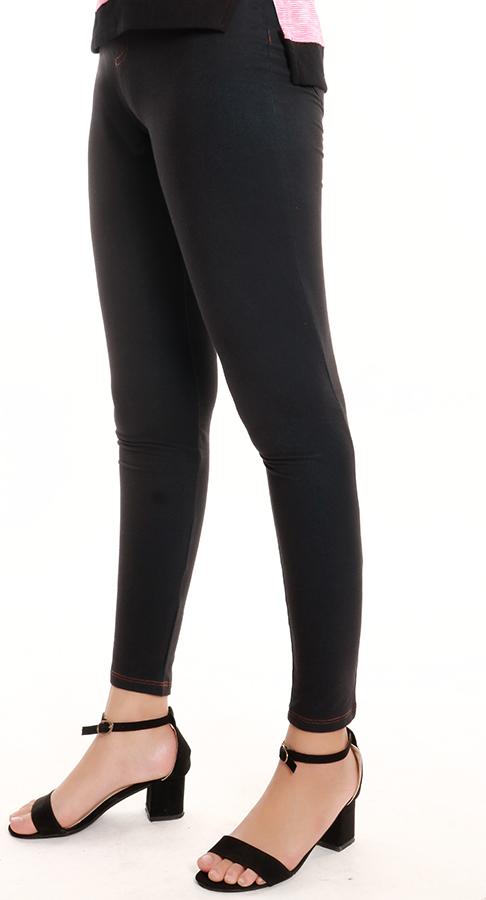 Quần bó nữ Narsis P5050 màu đen ánh xanh, sử dụng chất liệu Poly Rayon Spandex cao cấp, cực mềm mại thông thoáng, được sản xuất tại Việt Nam bởi thương hiệu thời trang nổi tiếng Narsis