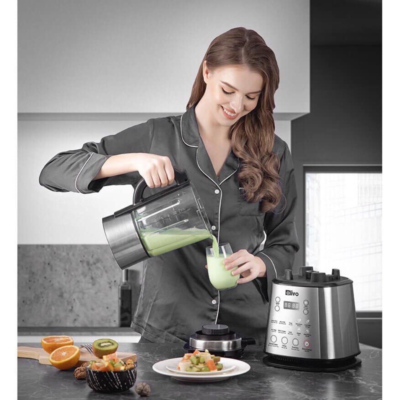 Máy Nấu Sữa Hạt OLIVO X20 Thương Hiệu Mỹ Dung Tích 1.75L Công Suất 800W, 12 Chương Trình Nấu - Hàng Chính Hãng