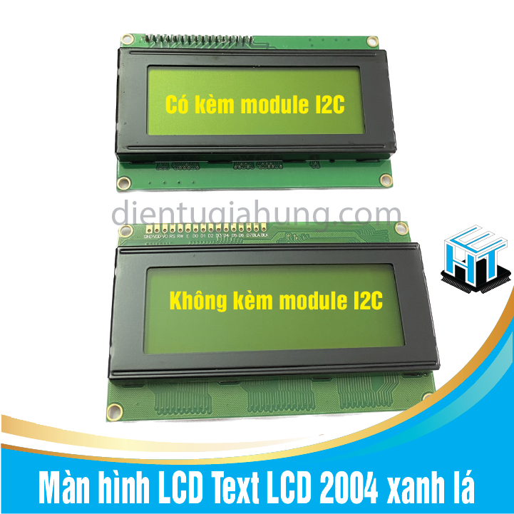 Màn hình LCD Text LCD 2004 xanh lá