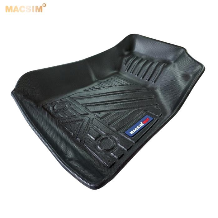 Thảm lót sàn xe ô tô Ford Teritory Nhãn hiệu Macsim chất liệu nhựa TPV cao cấp màu đen