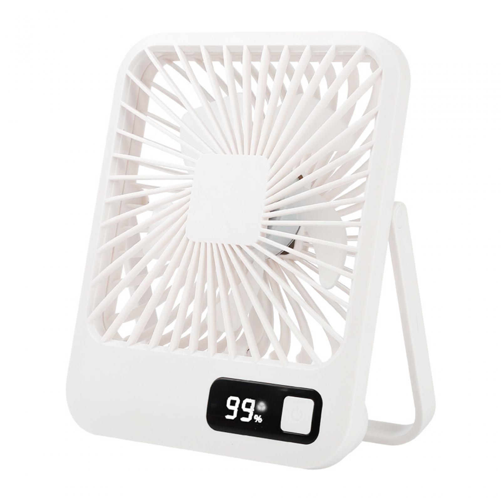 Portable Desk Fan, Summer Cooling Fans, Portable for Indoor Home Travel Desktop Office