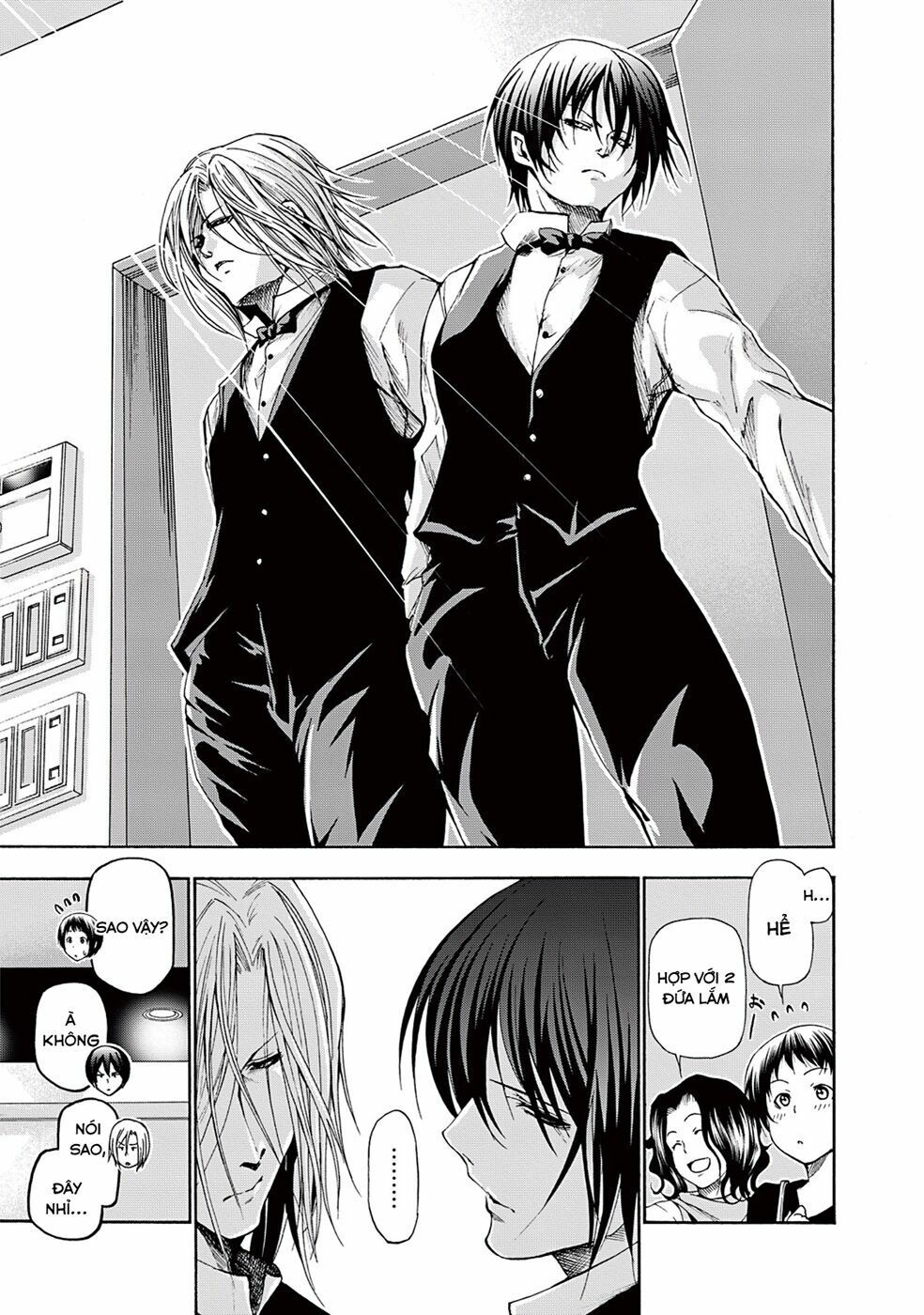 cô gái thích lặn - grand blue chapter 14 11