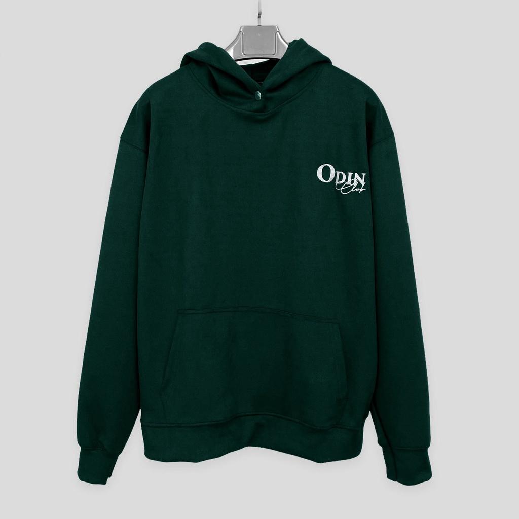 Áo Hoodie Oversize Da lộn Odin Club Suede, Áo hoodie nam nữ form rộng, Local Brand ODIN CLUB