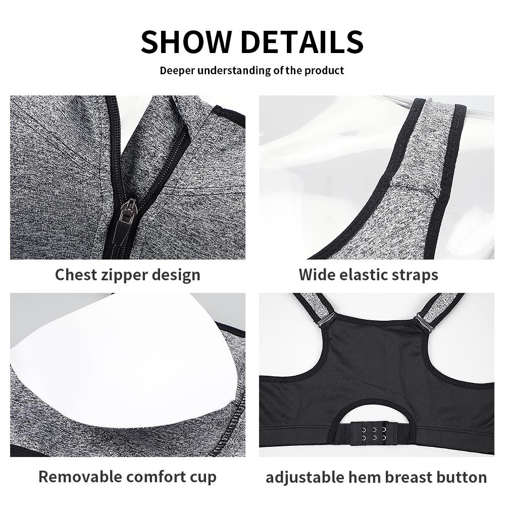 Áo Lót Thể Thao Nữ Tập Yoga Đầu Plus Kích Thước Áo Ngực Thể Thao Nữ Tập Gym Cao Tác Động Áo Ngực Thể Thao Nữ Thể Racerback Tập Luyện chạy