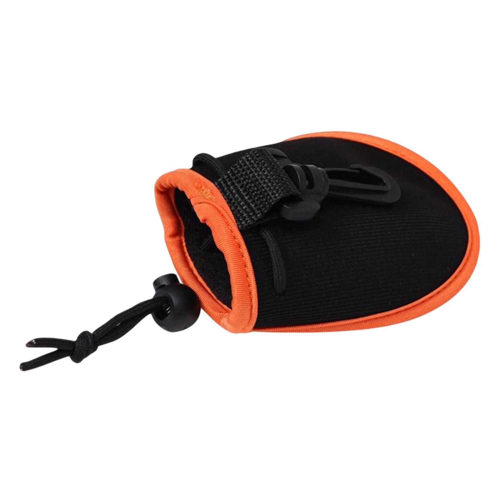 Portable Golf Ball Washer Pouch Belt Waist Bag Pouch with  Clips