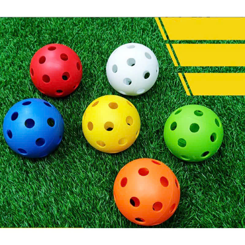 Bóng Pickleball (3 Bóng) 40 Lỗ Siêu Bền Dùng Luyện Tập Ngoài Trời Hàng Loại Sport Giao Mầu Ngẫu Nhiên
