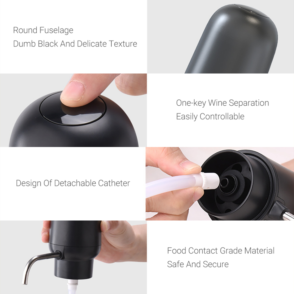 Xiaomi youpin KLT Máy Rót Tự Động Sạc Nhanh Loại c Cho Quán bar Nhà Bếp