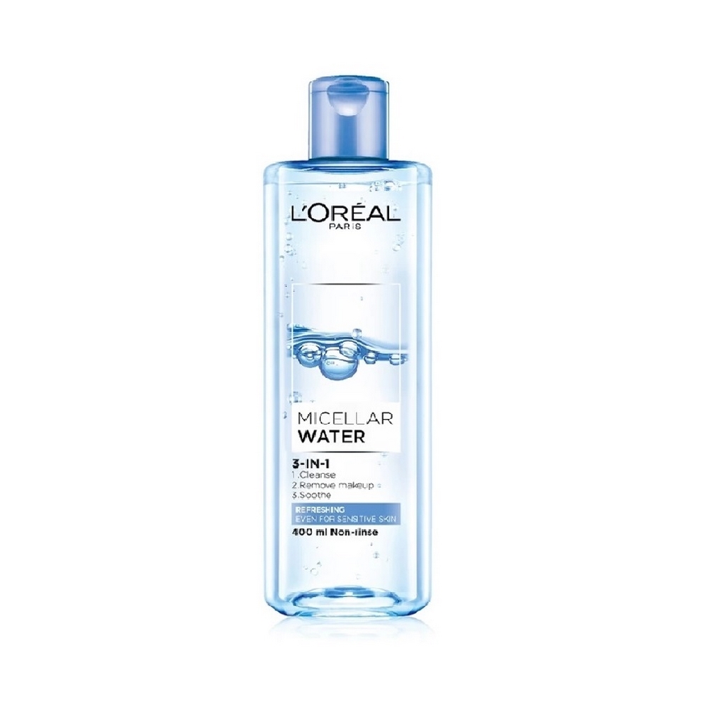 Nước tẩy trang Loreal Micellar Water 3-in-1 Refreshing Even For Sensitive Skin