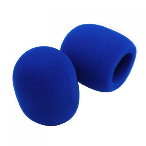 4-6pack 2PCS Blue Microphone Foam Cover