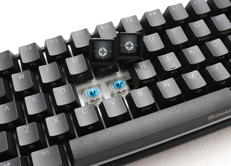 Bàn phím Ducky Mecha Mini RGB Cherry MX Switch - Hàng Chính Hãng