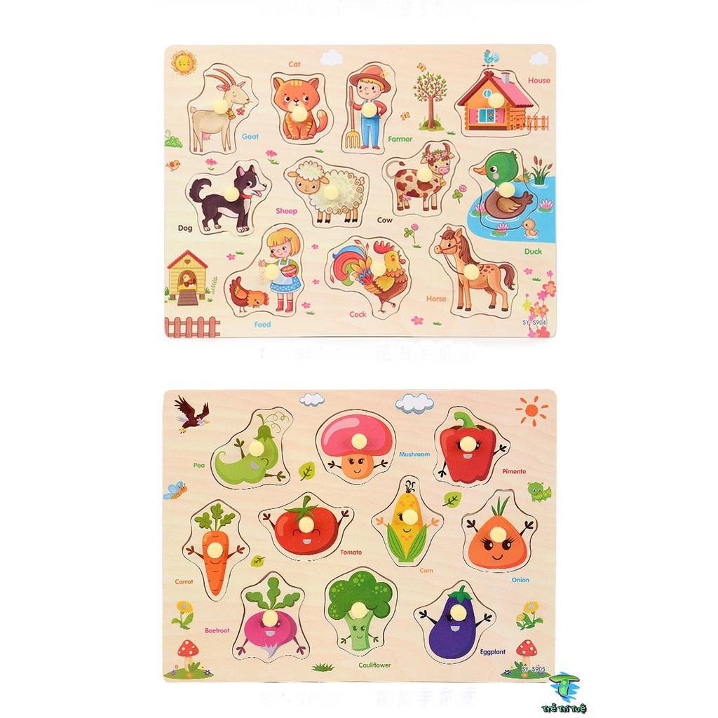 Bảng động vật nắm tay