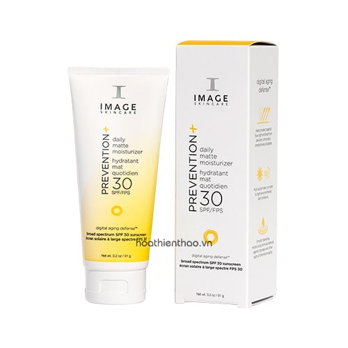 Kem chống nắng cho da dầu mụn Image Prevention SPF 30+ Daily Matte Moisturizer