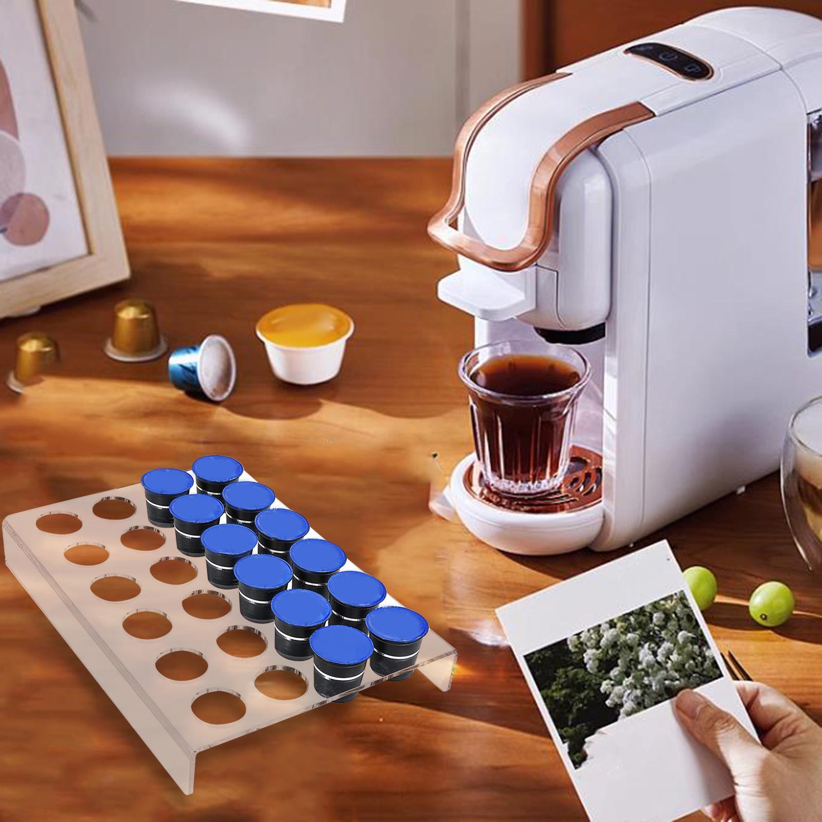 Coffee Pod Holder for Counter Coffee Capsule Holder for Home Desktop Cabinet