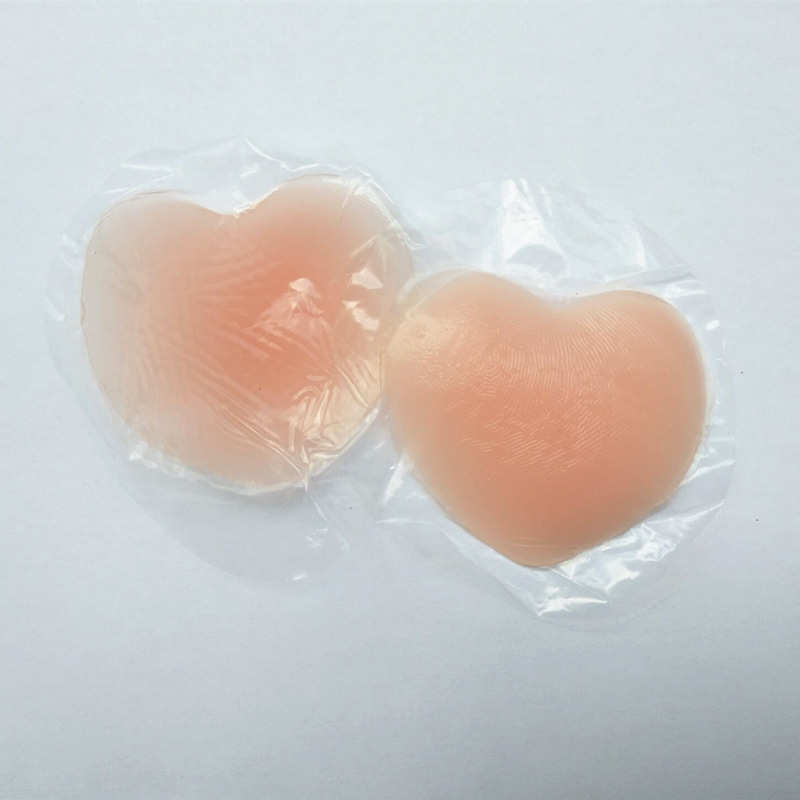 Combo 3 cặp dán ti, miếng dán ngực silicon siêu mềm, chắc chắn, sử dụng nhiều lần LYPK35-36 Hộp vuông Hình trái tim