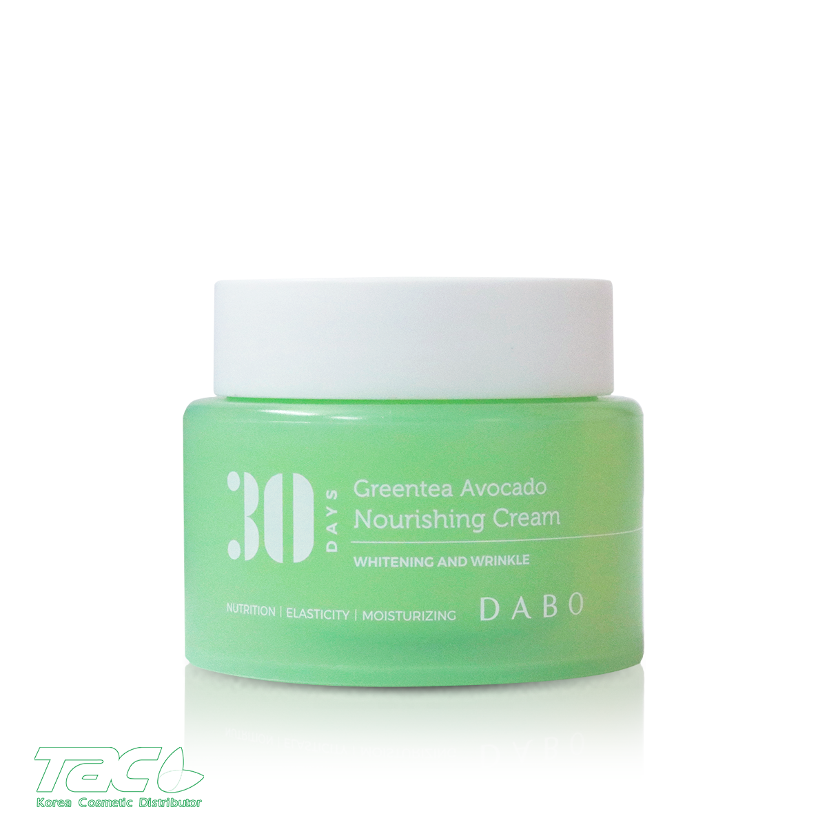 DABO Kem dưỡng da tinh chất bơ trà xanh - DABO Green Tea Avocado Nourishing Cream 100ml cấp ẩm dưỡng da