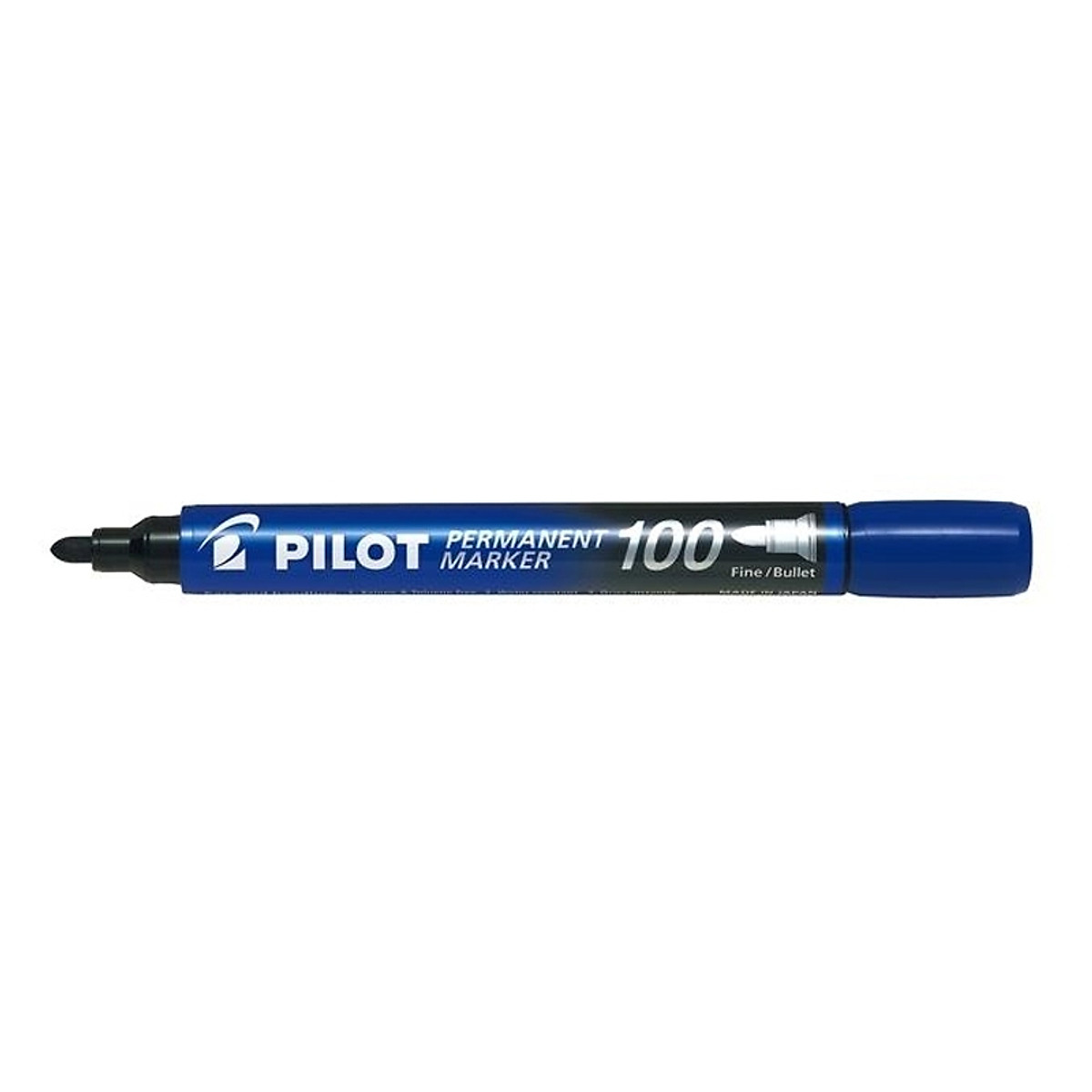 Combo Pilot 02 : 2 bút lông dầu Permanent 100 mực xanh +1 bút lông dầu Permanent 100 mực đen