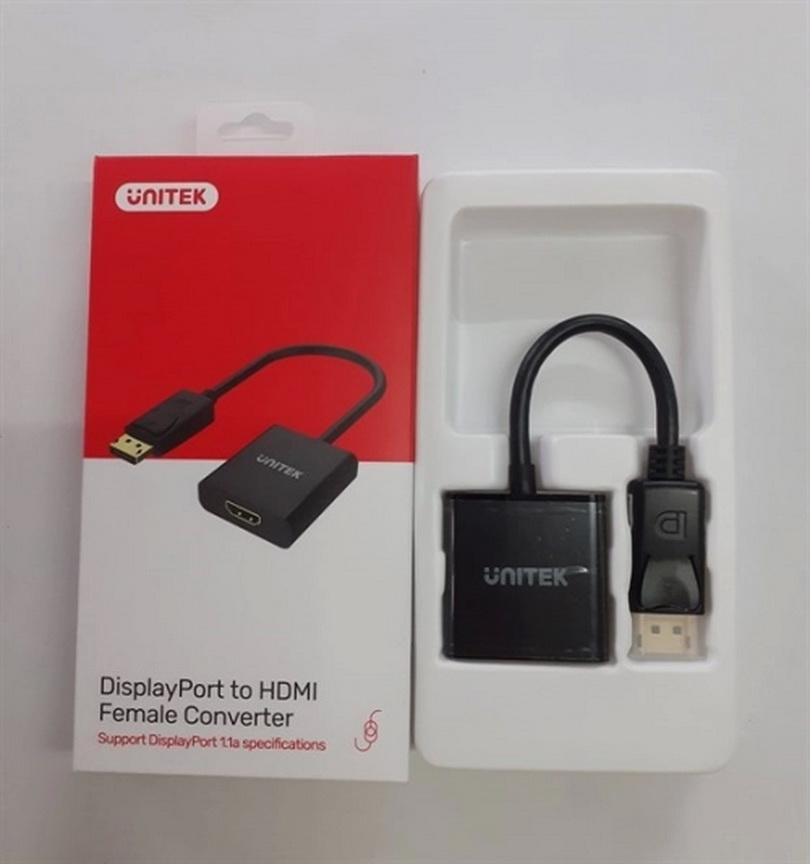 Hình ảnh Cáp chuyển đổi DisplayPort sang HDMI Unitek Y-5118DA - HÀNG CHÍNH HÃNG