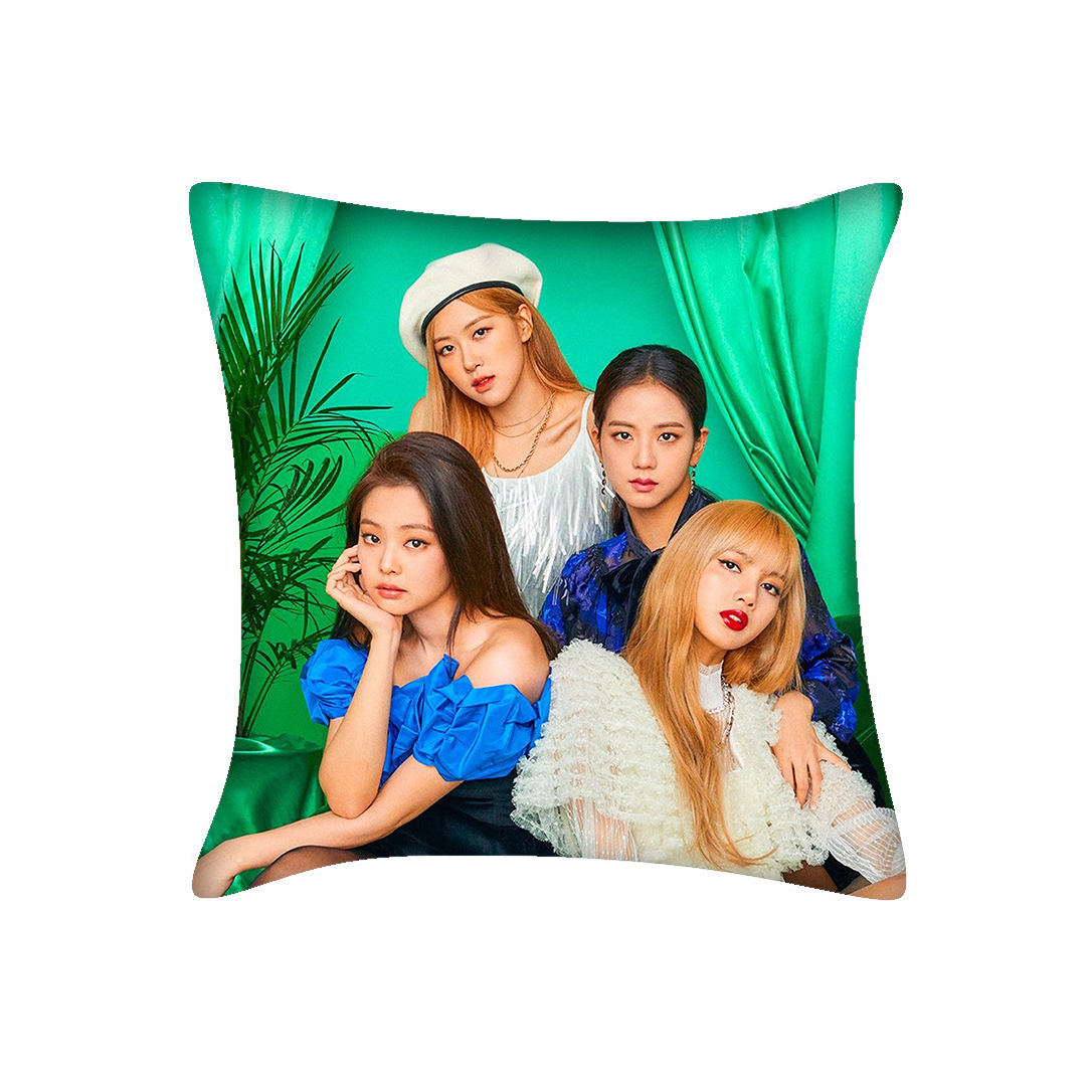 Gối vuông Black Pink in 2 mặt cực đẹp