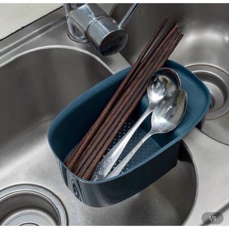 Khay lọc rác gác bồn rửa bát để đồ đa năng