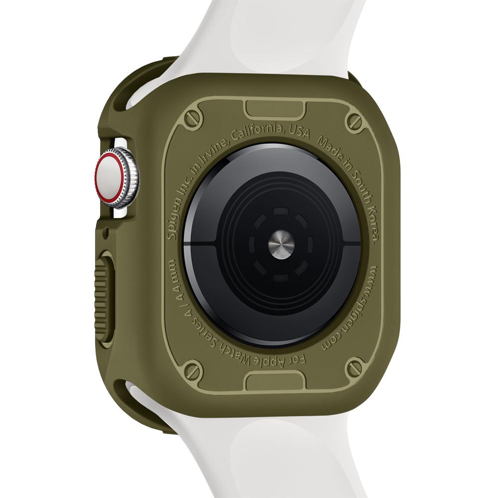Ốp Spigen Rugged Armor cho Apple Watch Series SE / 6 / 5 / 4 (40mm) màu xanh - Hàng chính hãng