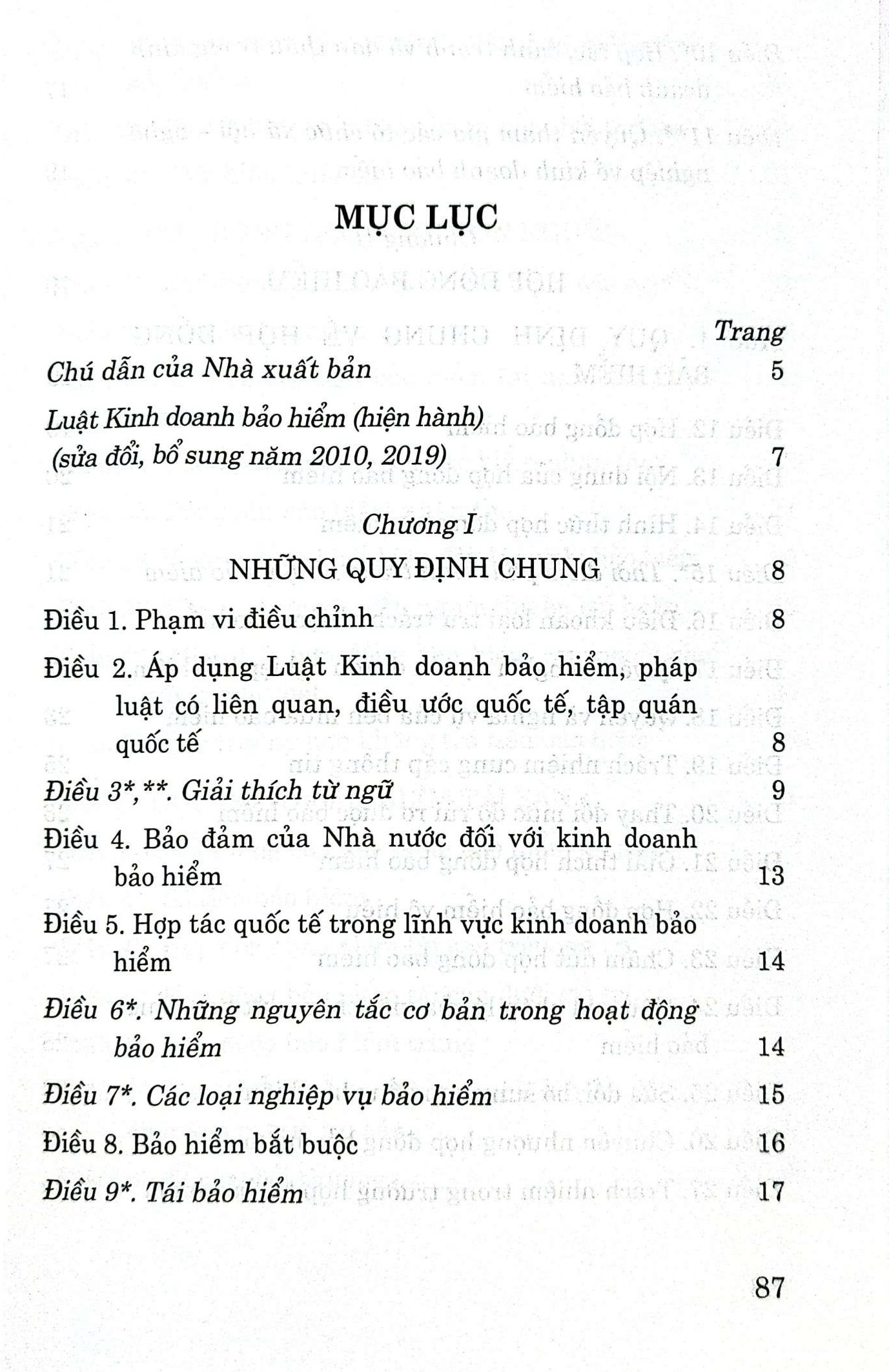 Luật kinh doanh bảo hiểm
