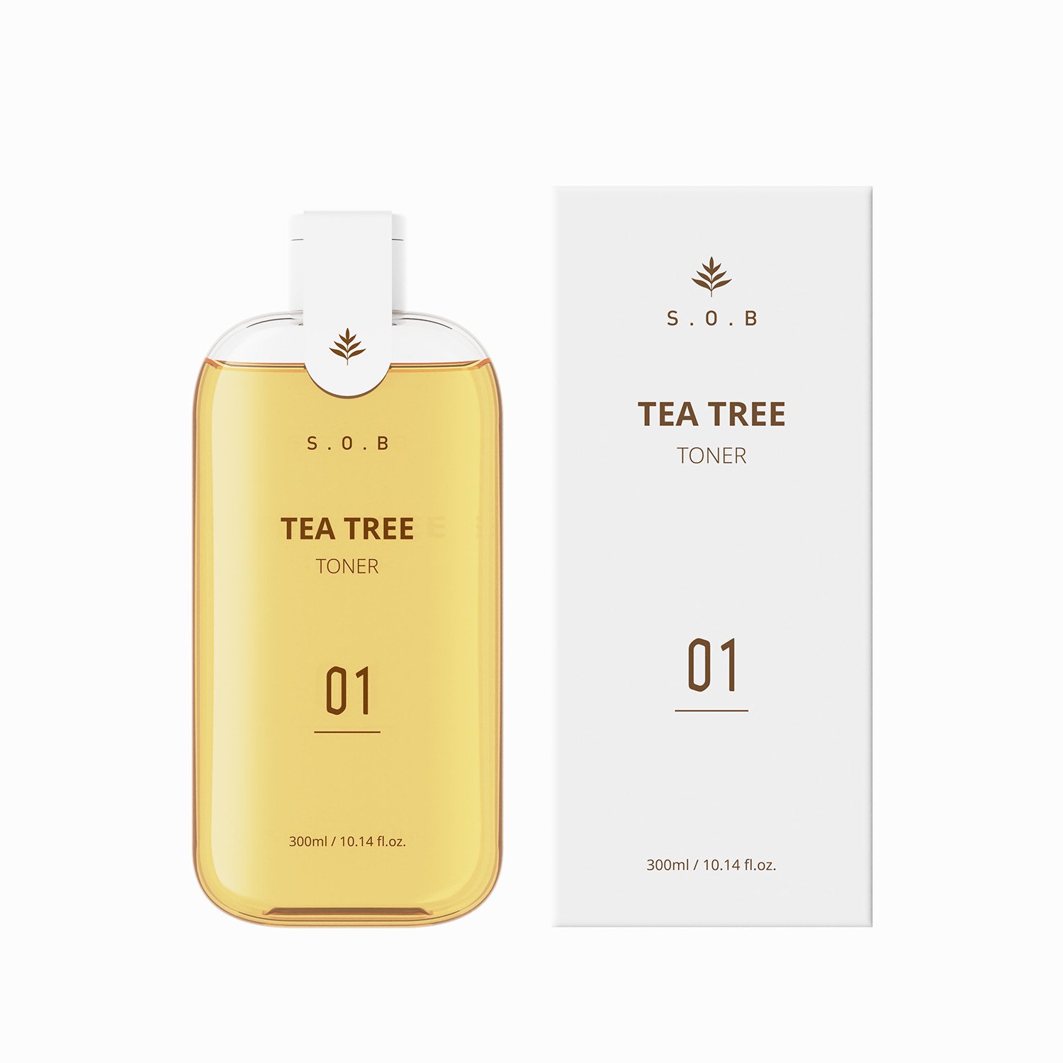 Toner cấp ẩm sáng da ngừa mụn S.O.B Tea Tree Toner