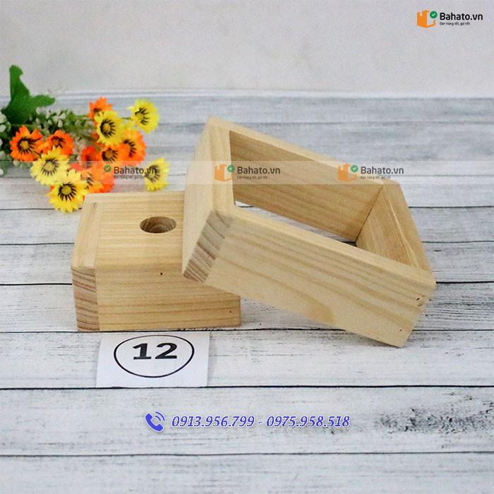 Khuôn Gói Bánh Chưng Thông Minh Gỗ BAHATO 12cm Cỡ Trung