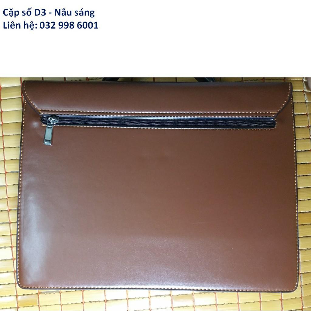 Cặp laptop 14inch , túi da công sở khóa số cao cấp D3