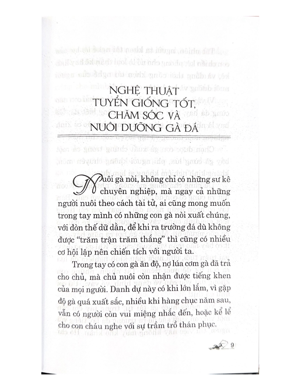 Cách Chọn Gà Đá - Tác Giả Vũ Hồng Anh  - Vanlangbooks