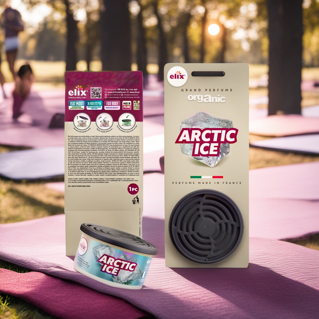 Sáp Thơm để Taplo Ô tô Elix - Hương Arctic Ice (Mát lạnh - sảng khoái)