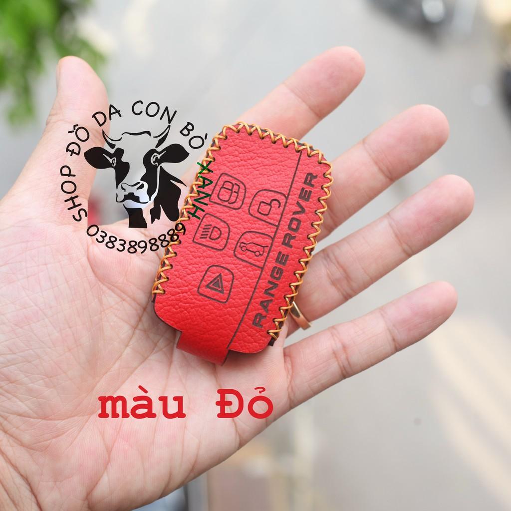 Bao da dành cho chìa khóa Range Rover, Land Rover, RangeRover, Jaguar, Evoque Handmade da thật 002