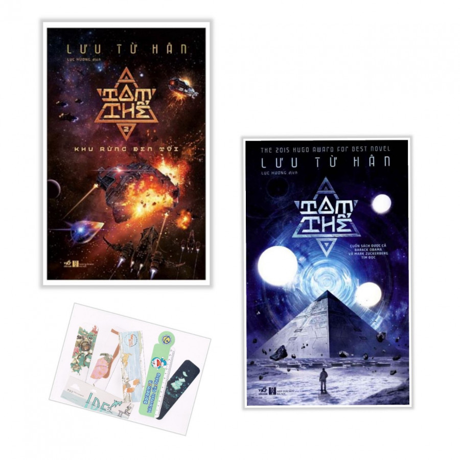 Combo 2 Tập Tam Thể Tập 1 Tam Thể Tập 2 - Tặng Kèm Bookmark Pd