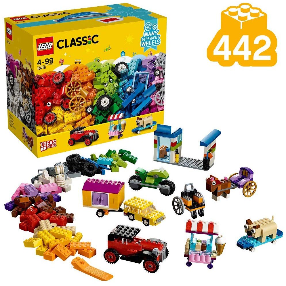 Hộp LEGO Classic Sáng Tạo - LEGO 10715 (442 chi tiết)