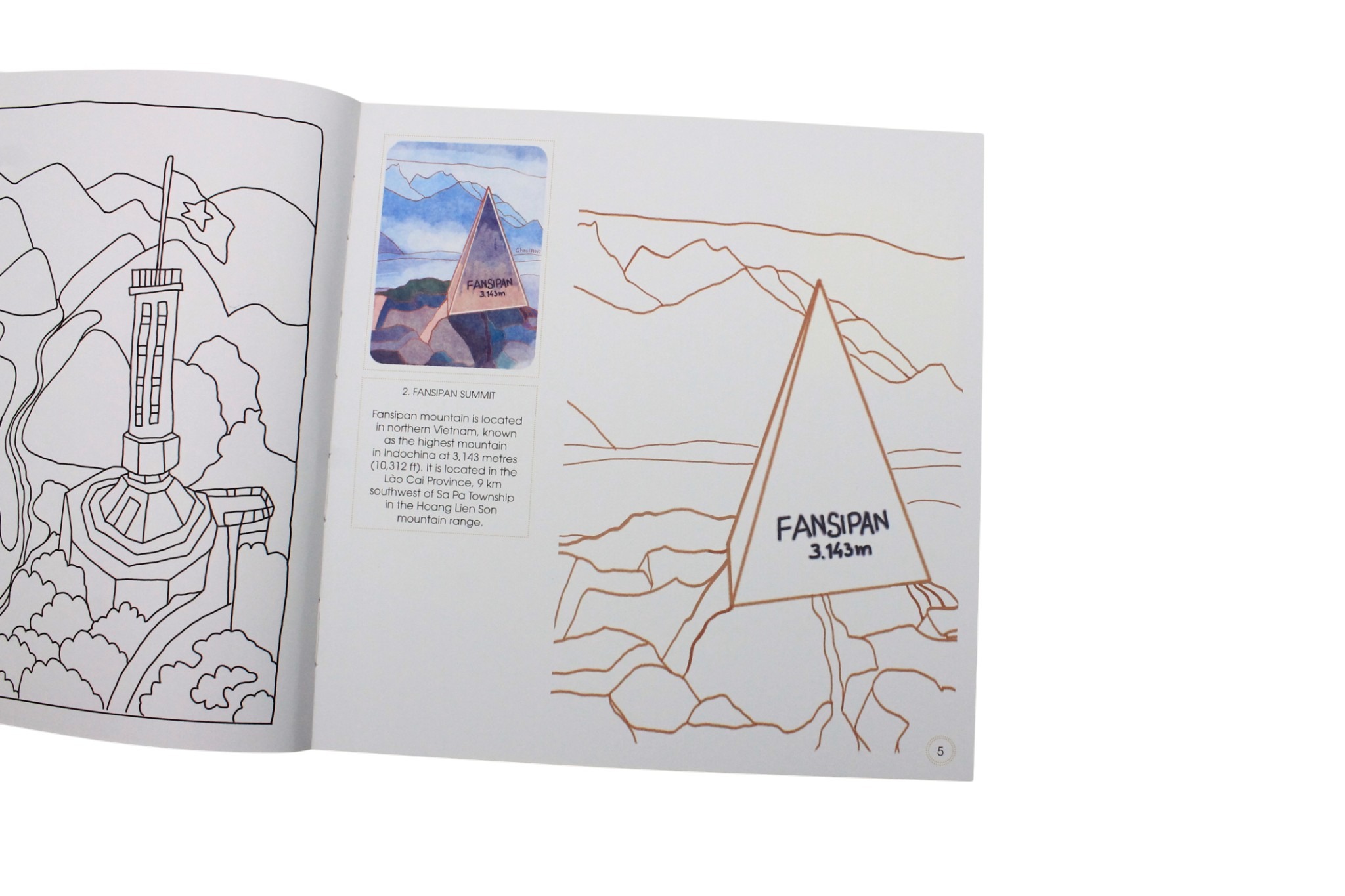 Wonderful Vietnam Coloring Book