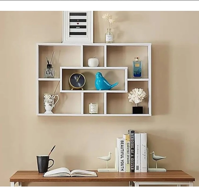 Kệ Gỗ Treo Tường Để Đồ Trang Trí Tundo CTKT525 KT 78 x 49 x 9cm