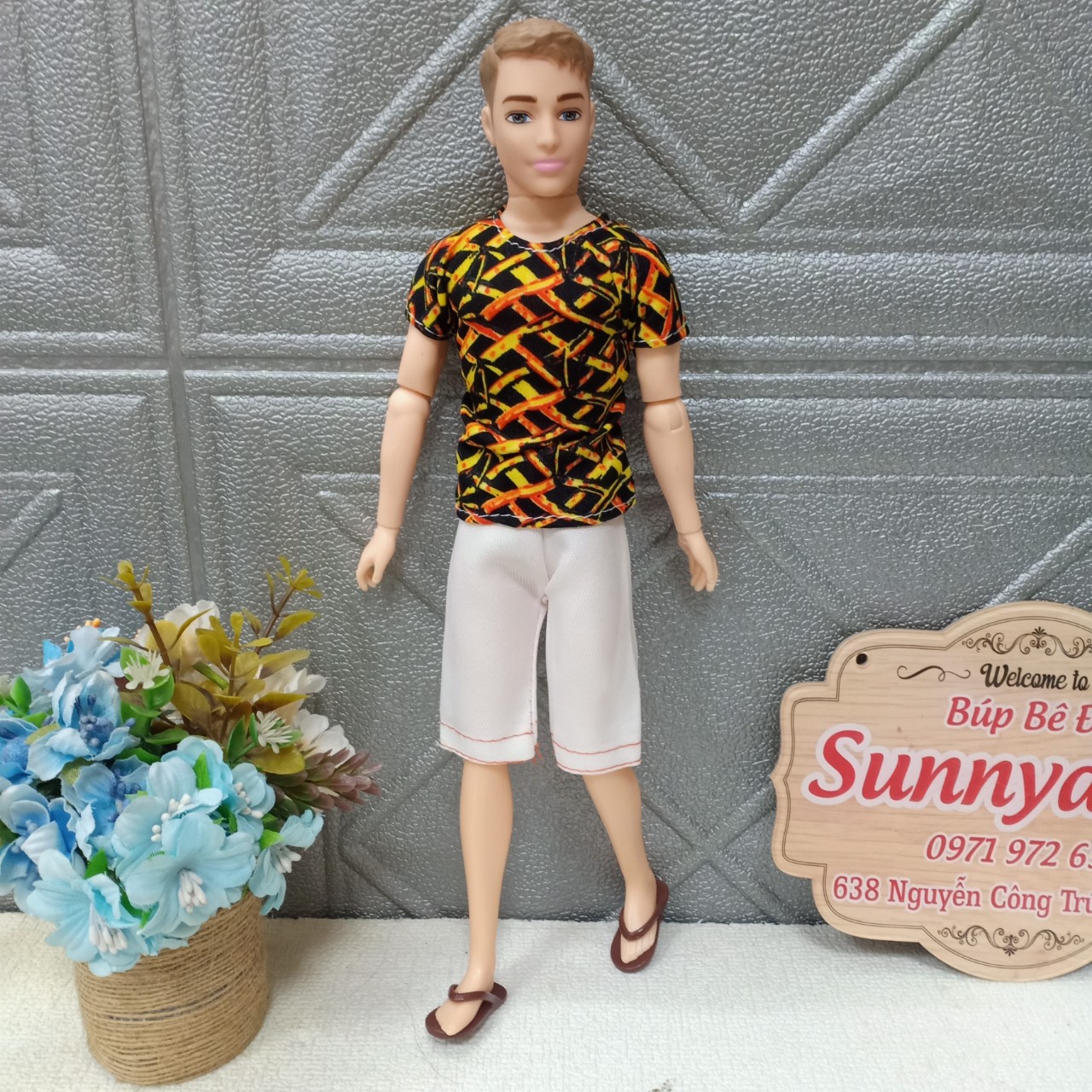 Búp bê Ken nam 12 khớp giá cực tốt Sunnydoll