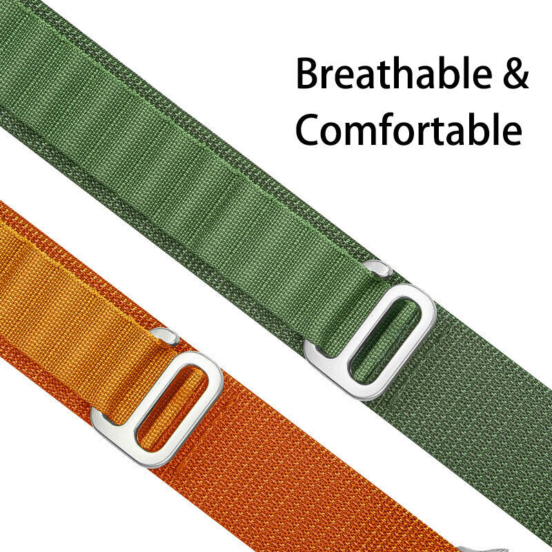 Dây đeo thay thế dành cho Apple Watch Ultra Series 8 49mm / 45mm / 44mm / 42mm chất liệu vải kết hợp với nylon hiệu WIWU Watchband Pro - hàng nhập khẩu