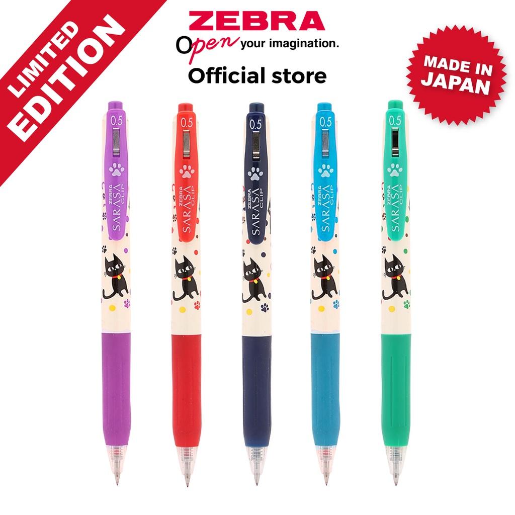 Viết Gel Sarasa Clip CAT FRIENDS 0.5mm - Zebra Nhật Bản
