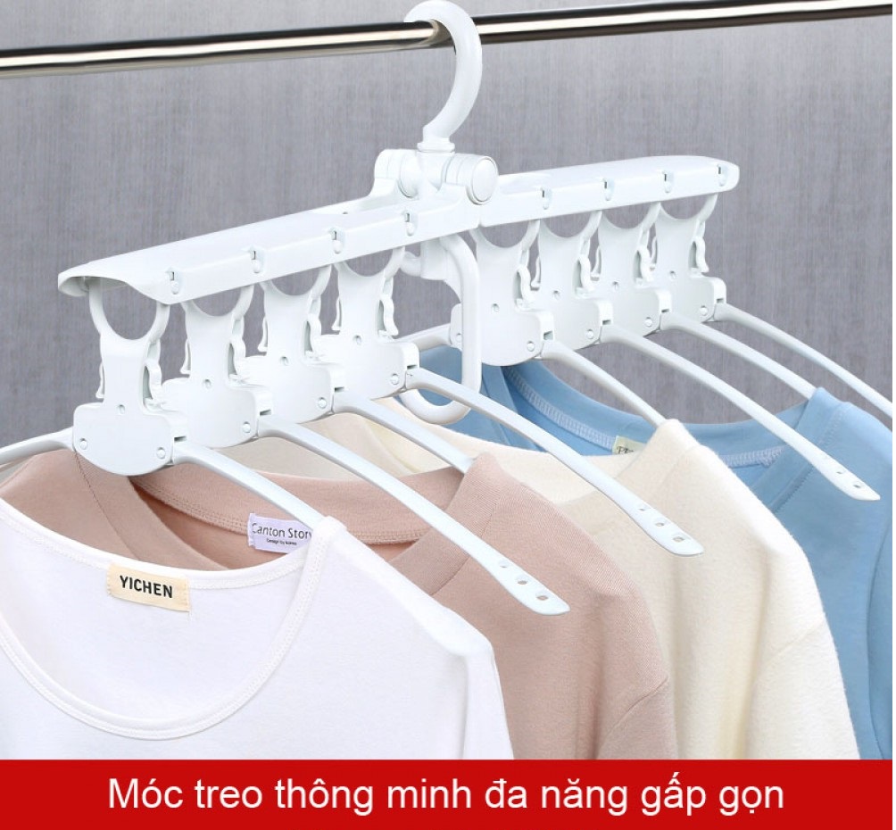 Móc Treo Quần Áo Tiết Kiệm Diện Tích