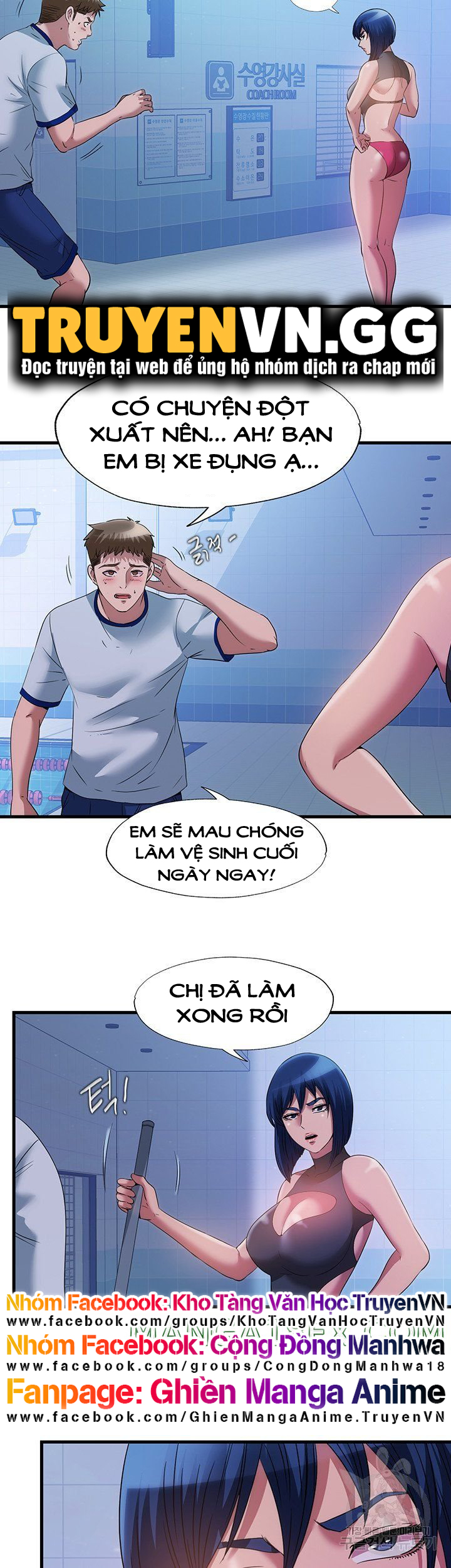 nước tràn hồ bơi chapter 77 17