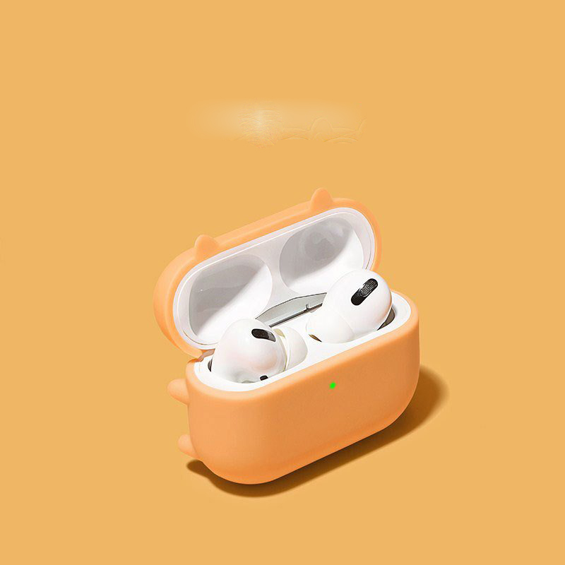 Case Silicon dành cho Airpods 1,2/ Airpods Pro/ Airpods 3 Hình Chó Cori_ Hàng Chính Hãng