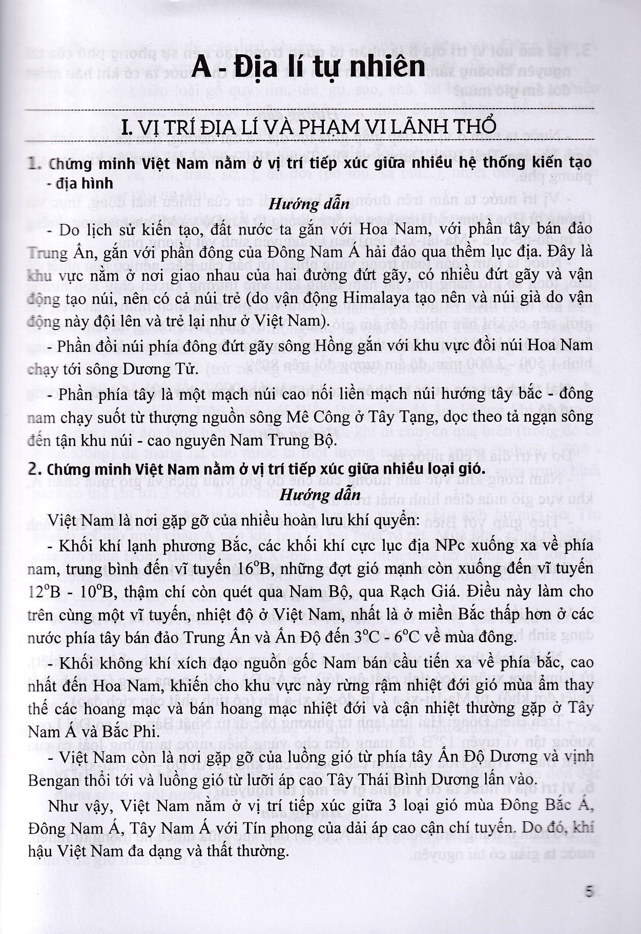 Câu hỏi và bài tập bồi dưỡng học sinh giỏi địa lý 12 (Dùng chung các bộ SGK)