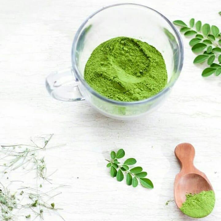 100gr Bột chùm ngây sấy lạnh Mộc Nhiên - Mờ thâm sẹo,Giảm mụn