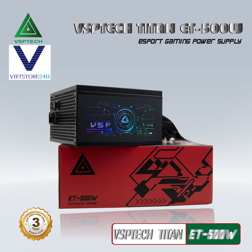 VSPTECH TiTan ET500W LED Hông RGB Sync (500W)