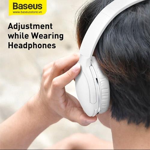 Tai nghe chụp tai không dây Baseus Wireless Headphone D02 Pro ( Hàng Chính Hãng