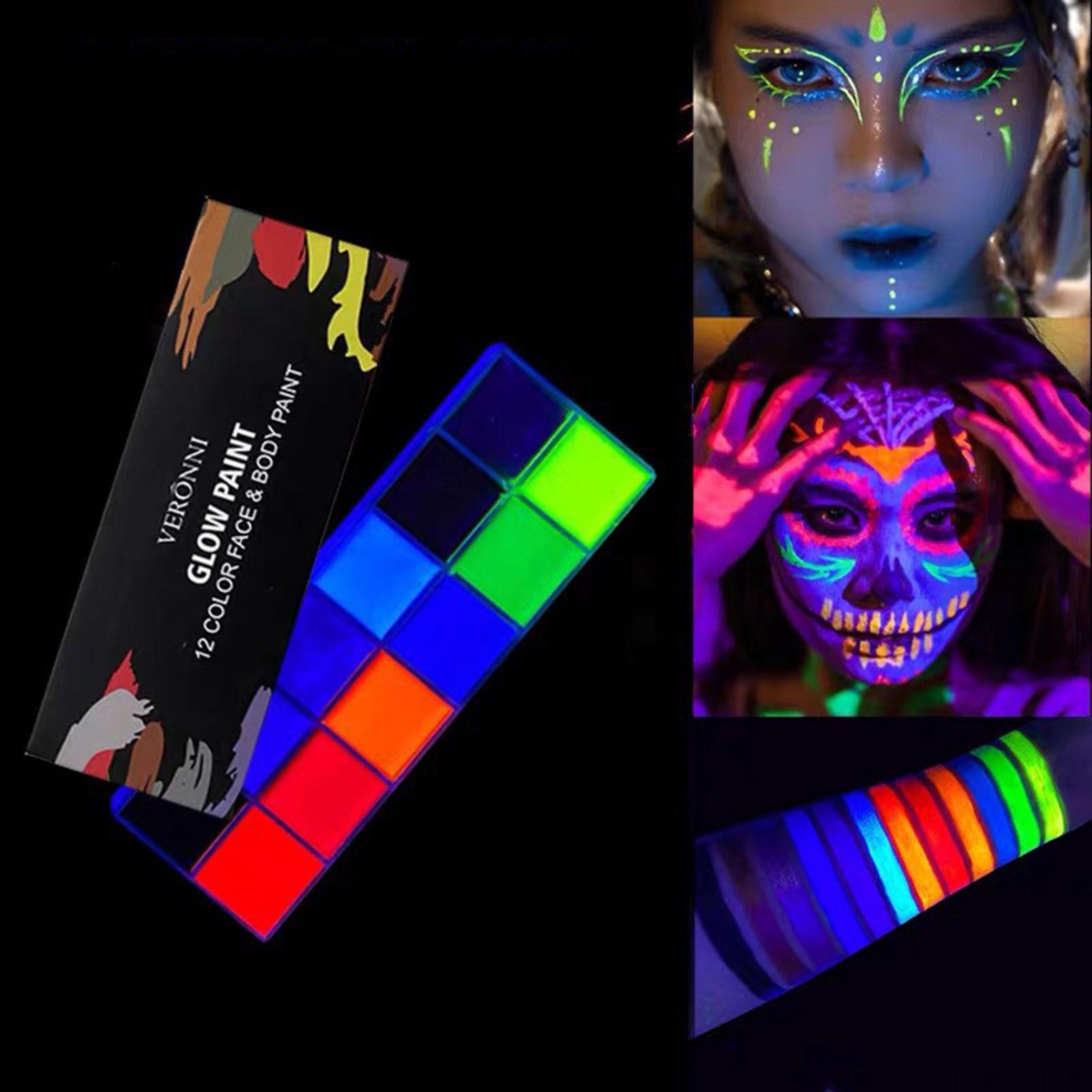 Face Body Painting Facepainting Painting Makeup Professional Body Paint Cosplay Washable for Fancy Dress Halloween Costume Festival Children