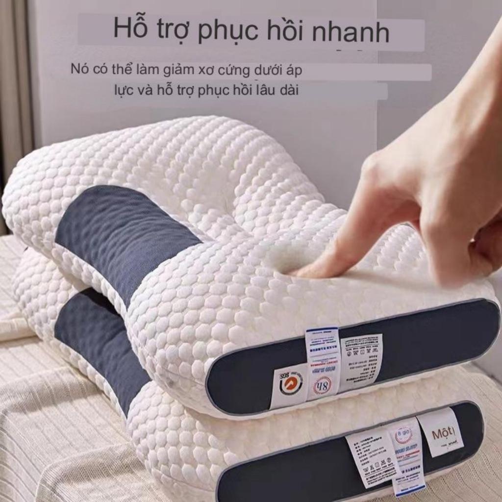 Gối ngủ chống mỏi cổ gối nằm ngủ massague cổ tạo giâc ngủ sâu