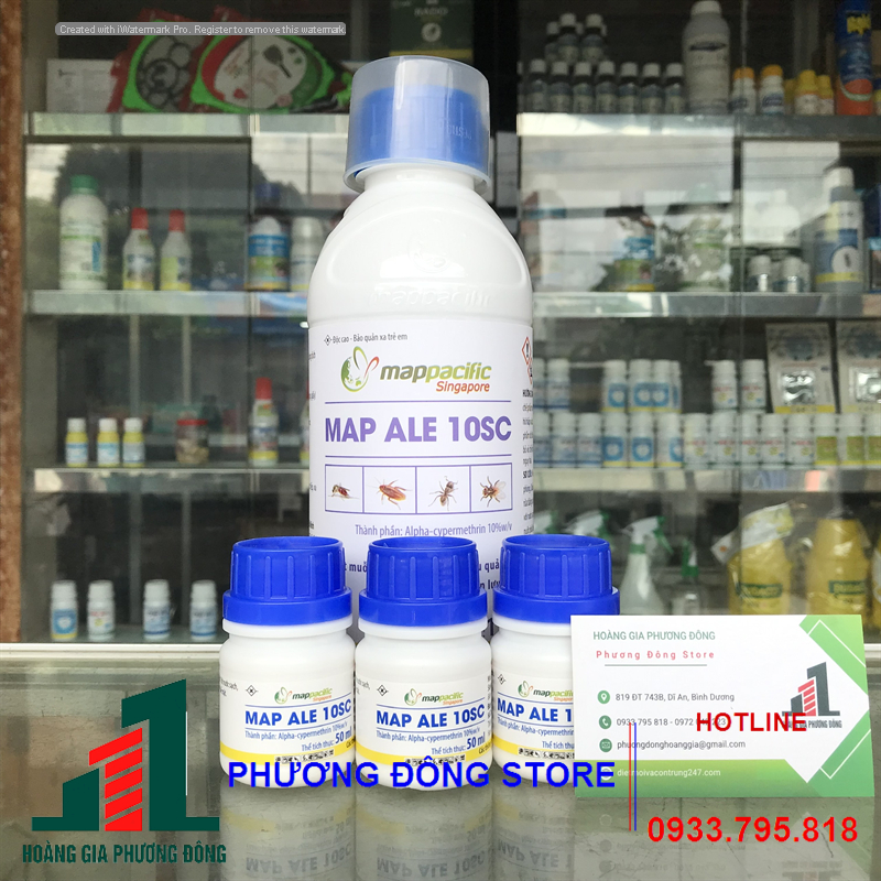 Thuốc diệt muỗi và côn trùng Map Ale 10SC-50ml