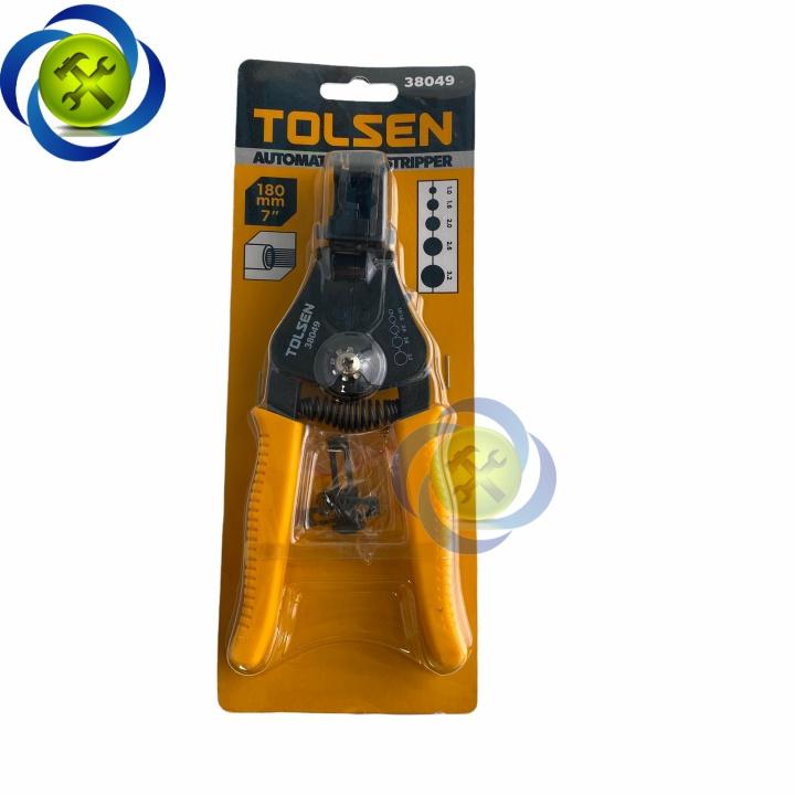 Kìm tuốt dây tự động Tolsen 38049