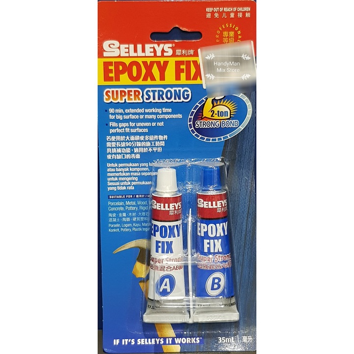 Keo Dán Đa Năng 2 thành phần Selleys Epoxy Fix 20ml